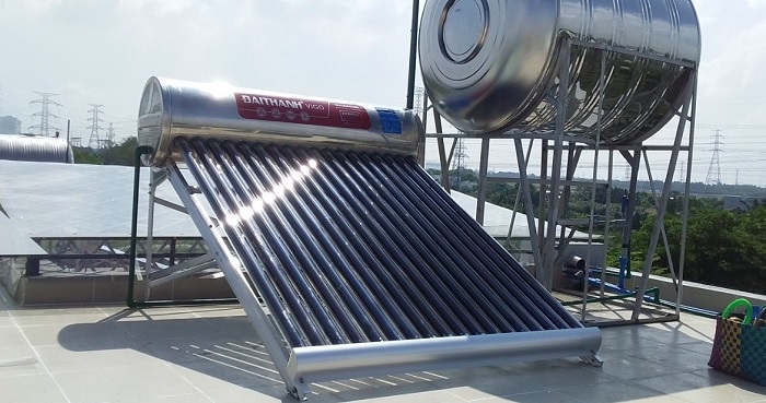 Máy nước nóng mặt trời Đại Thành Vigo 300L Inox 316 Máy nước nóng mặt trời Đại Thành Vigo 300L Inox 316