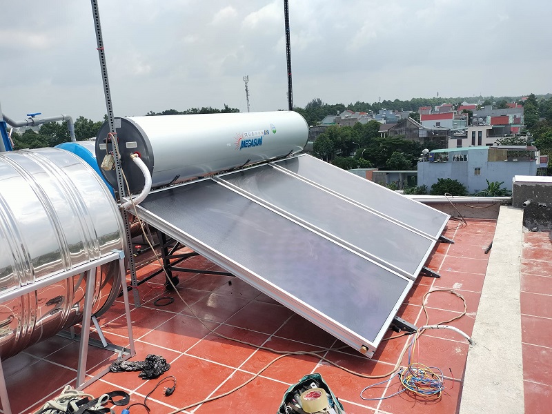 Máy nước nóng năng lượng mặt trời tấm phẳng Megasun Máy nước nóng năng lượng mặt trời tấm phẳng Megasun