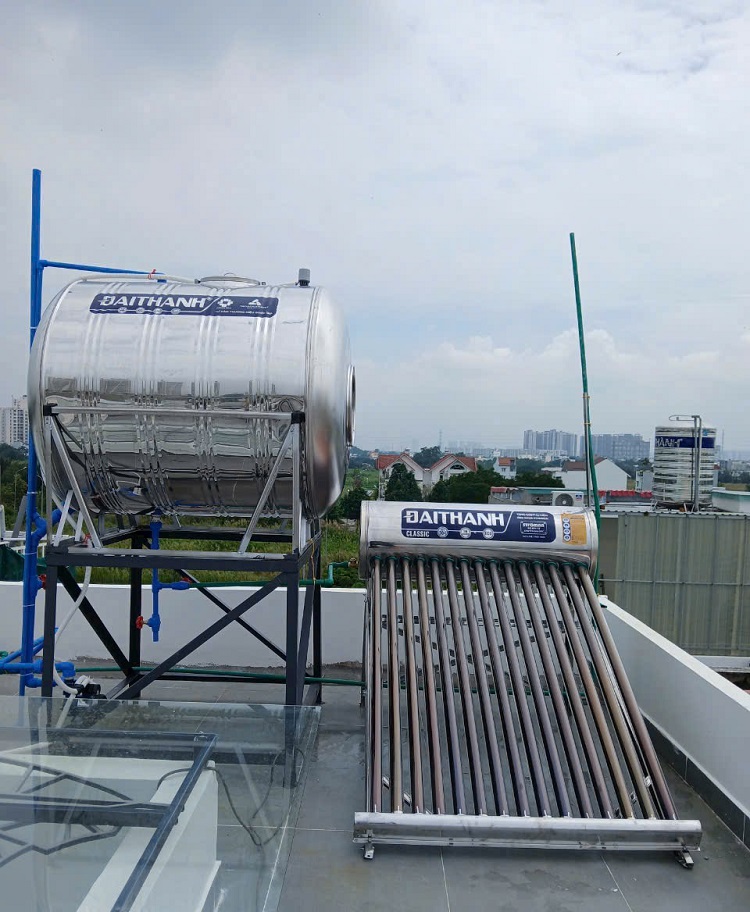 Trọn bộ Máy nước nóng mặt trời Đại Thành tại HCM Trọn bộ Máy nước nóng mặt trời Đại Thành tại HCM