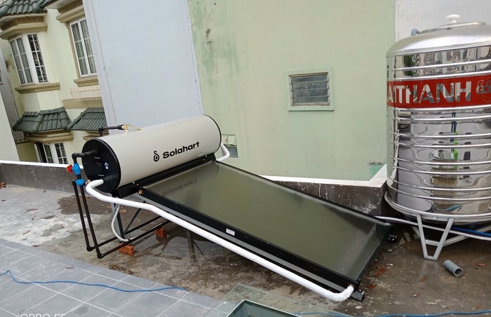 Máy tấm phẳng Solahart 150L Sunheat - Bán chạy nhất Việt Nam Máy tấm phẳng Solahart 150L Sunheat - Bán chạy nhất Việt Nam