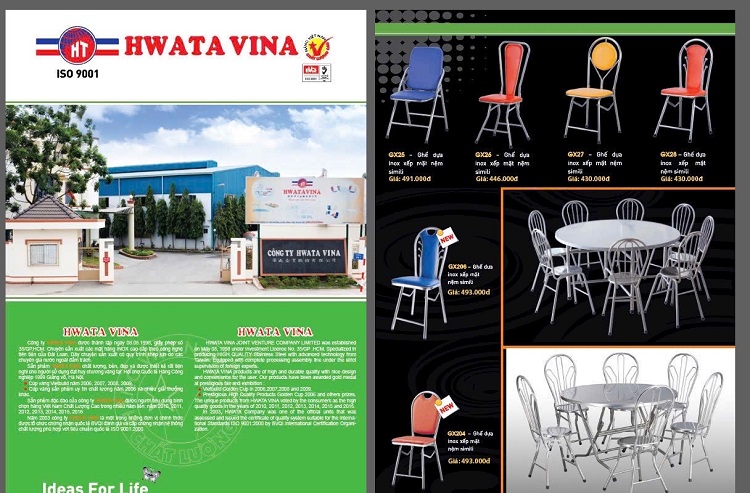 Công ty sản xuất Bàn ghế Hwata Việt Nam Công ty sản xuất Bàn ghế Hwata Việt Nam