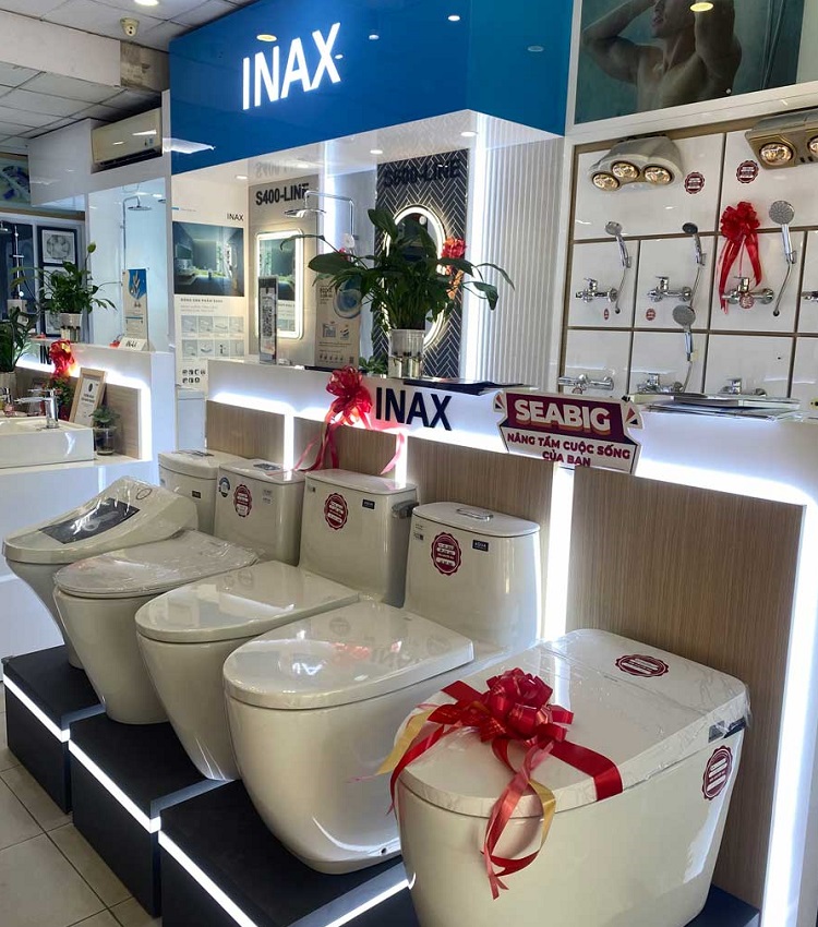 Showroom Bồn cầu Inax tại TP HCM Showroom Bồn cầu Inax tại TP HCM