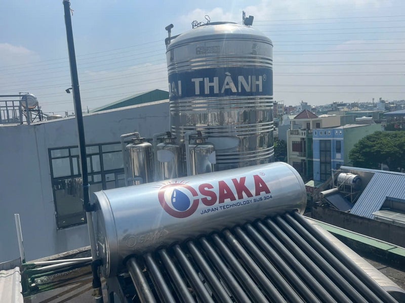 Hoàn thiện Thay bình bảo ôn 15 ống F58 Hoàn thiện Thay bình bảo ôn 15 ống F58