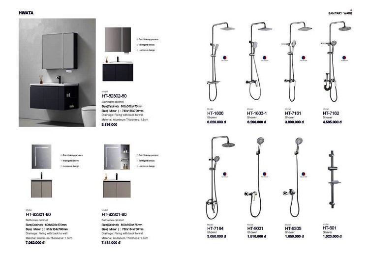 Thiết bị nhà tắm Hwata chính hãng bán chạy Thiết bị nhà tắm Hwata chính hãng bán chạy