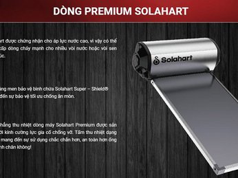 Chi tiết Máy nước nóng Solahart Premium - Sản phẩm cao cấp, Thương hiệu số 1 Úc