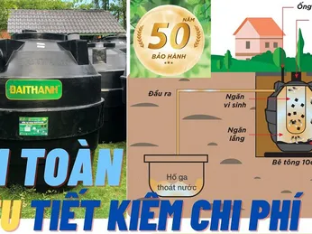 So sánh bồn cầu tự hoại với các giải pháp xử lý chất thải khác