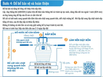 Cách lắp bồn tự hoại đơn giản và hiệu quả, Bạn cần biết!