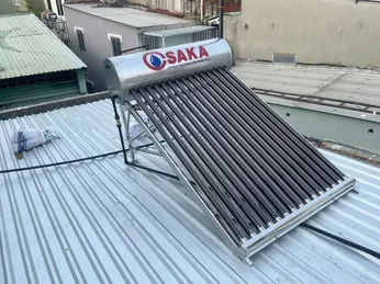 Lắp Máy nước nóng mặt trời Osaka 160L tại Gò Vấp An toàn Chuyên nghiệp