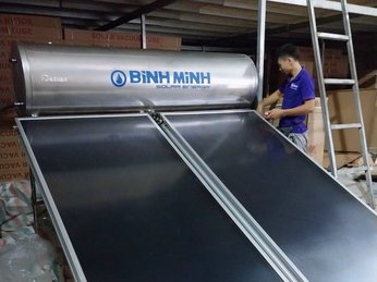 Chọn mua chuẩn máy nước nóng năng lượng mặt trời tấm phẳng Bình Minh