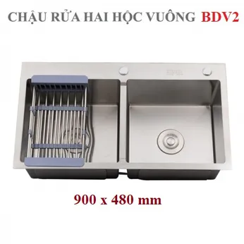 Chậu rửa inox Hwata BDV2