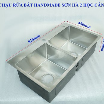 Chậu rửa inox Handmade Sơn Hà Cao Cấp