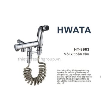 Vòi xịt bàn cầu Hwata HT8903