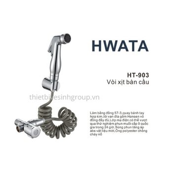 Vòi xịt bàn cầu Hwata HT903
