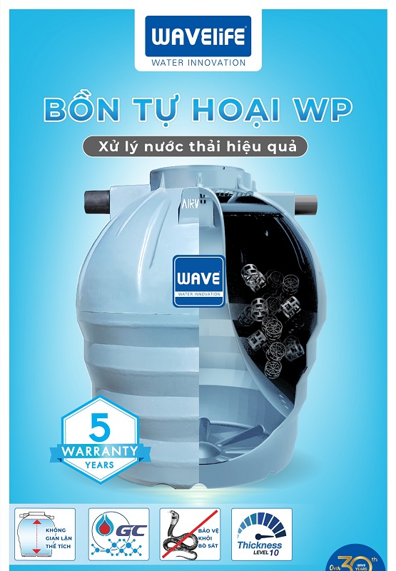 Bồn tự hoại WP Cao Cấp - Made in Thái Lan Bồn tự hoại WP Cao Cấp - Made in Thái Lan