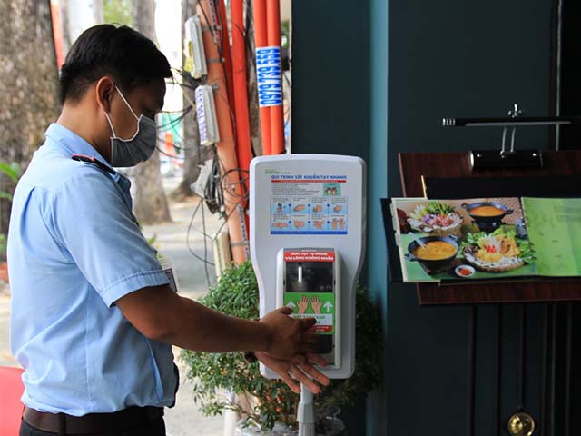 bảo vệ nhà hàng chay