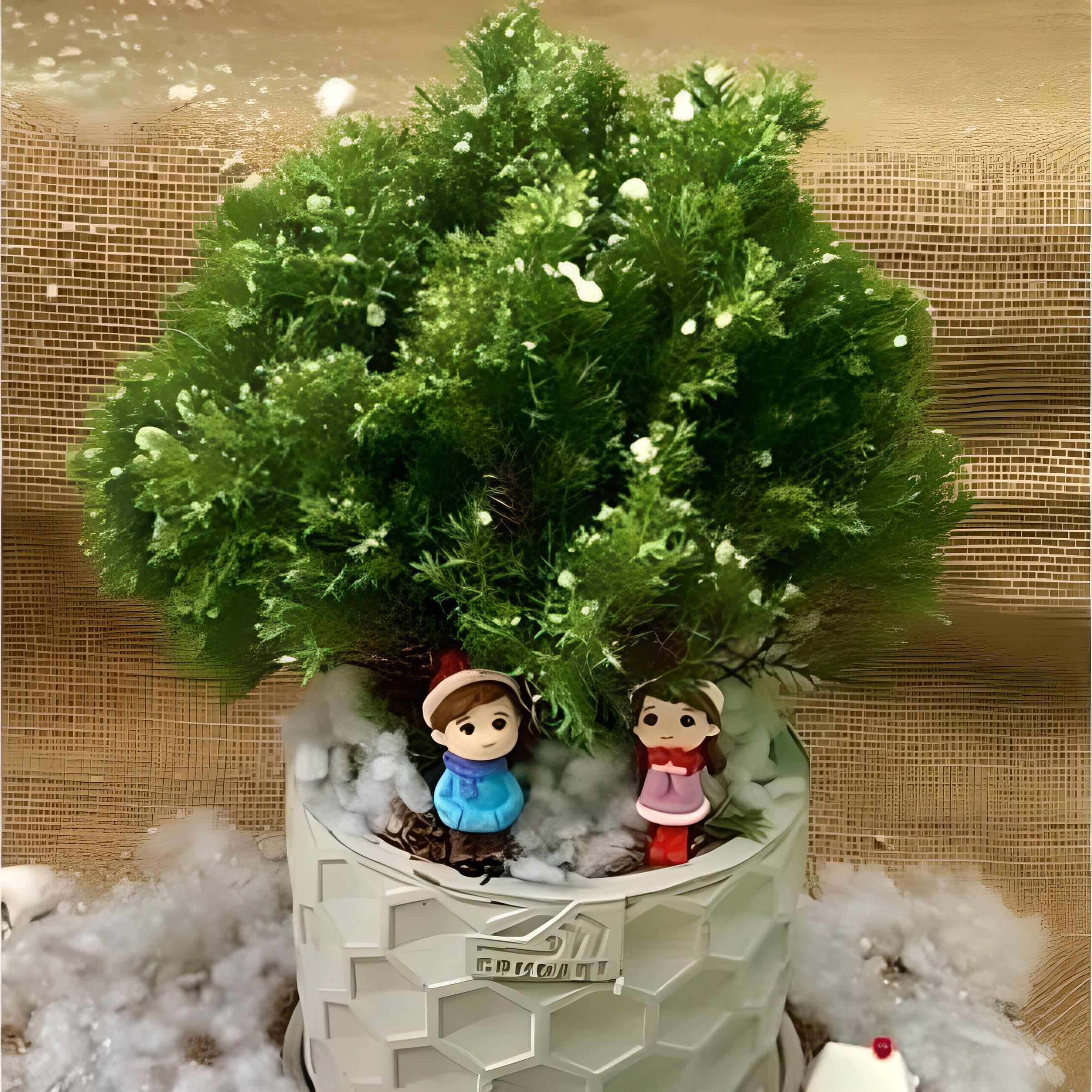 cây noel để bàn