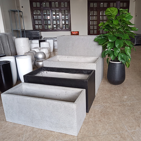 chậu đá mài nuôi cá