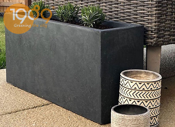 Chậu đá mài chữ nhật 60x25x100