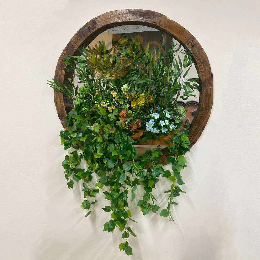 Chậu Gỗ Hình Chữ Nhật Lắp Ráp