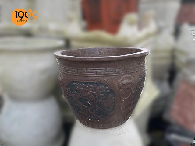 chậu trồng cây cảnh trang trí ngày tết tiêu đồ