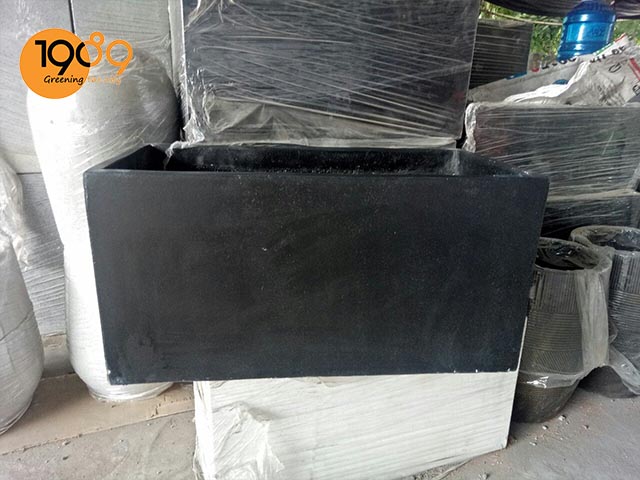 chậu trồng cây chữ nhật đái mài lớn dài 1m