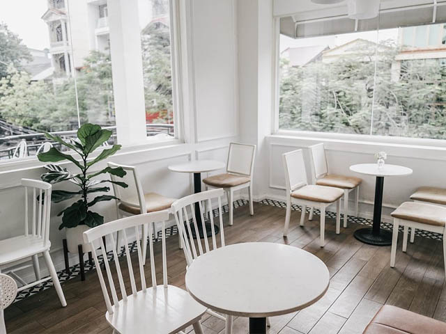 chậu trồng cây quán cafe phong cách bắc âu 3