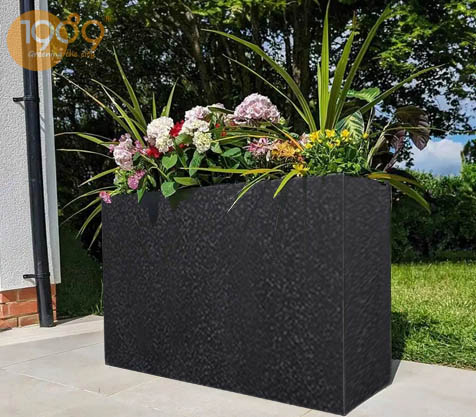 chậu xi măng đá mài hột quẹt 4