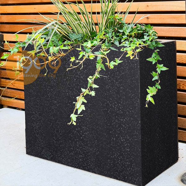 chậu xi măng đá mài hột quẹt 4