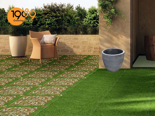 chậu xi măng tròn galaxy 2