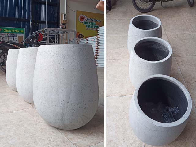 chậu đá mài chống thấm nước