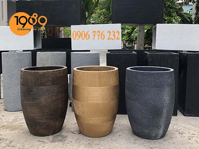 chậu xi măng xuất khẩu chậu venuss