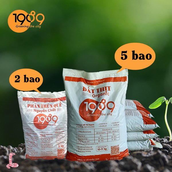 1. Combo đất thịt trồng rau: