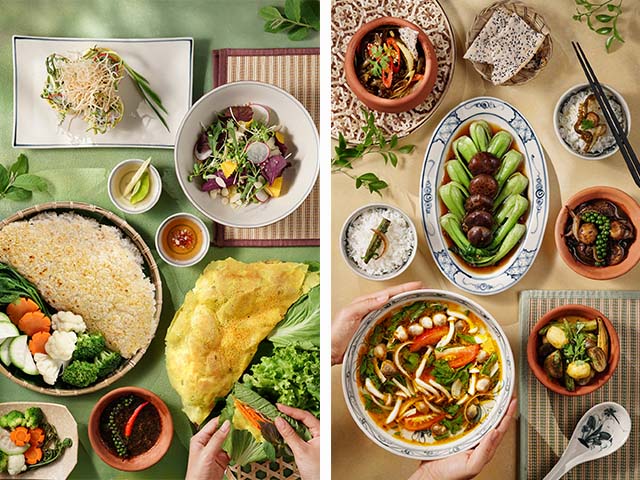 món ăn chay hấp dẫn