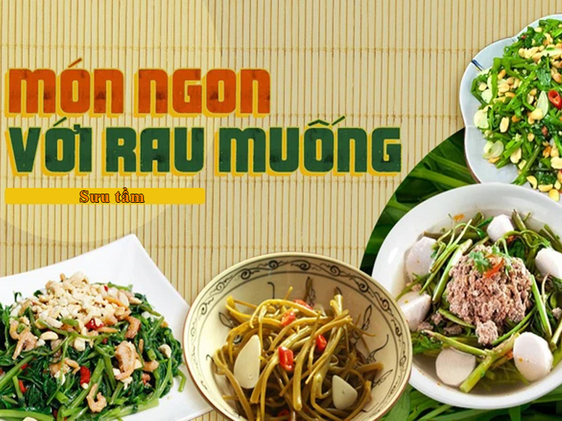 trồng rau muống tại nhà