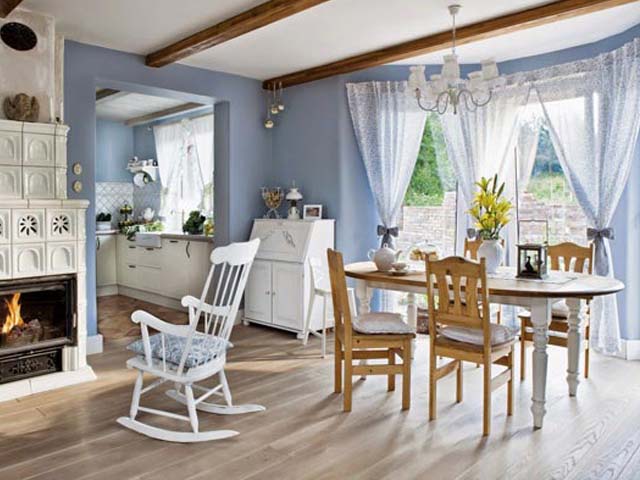 phong cách thiết kế đồng quê