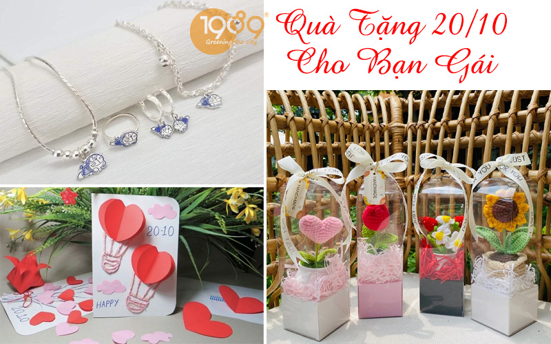 Quà Tặng 20-10 Cho bạn gái quà tặng Handmade & Lưu Giữ Kỷ Niệm