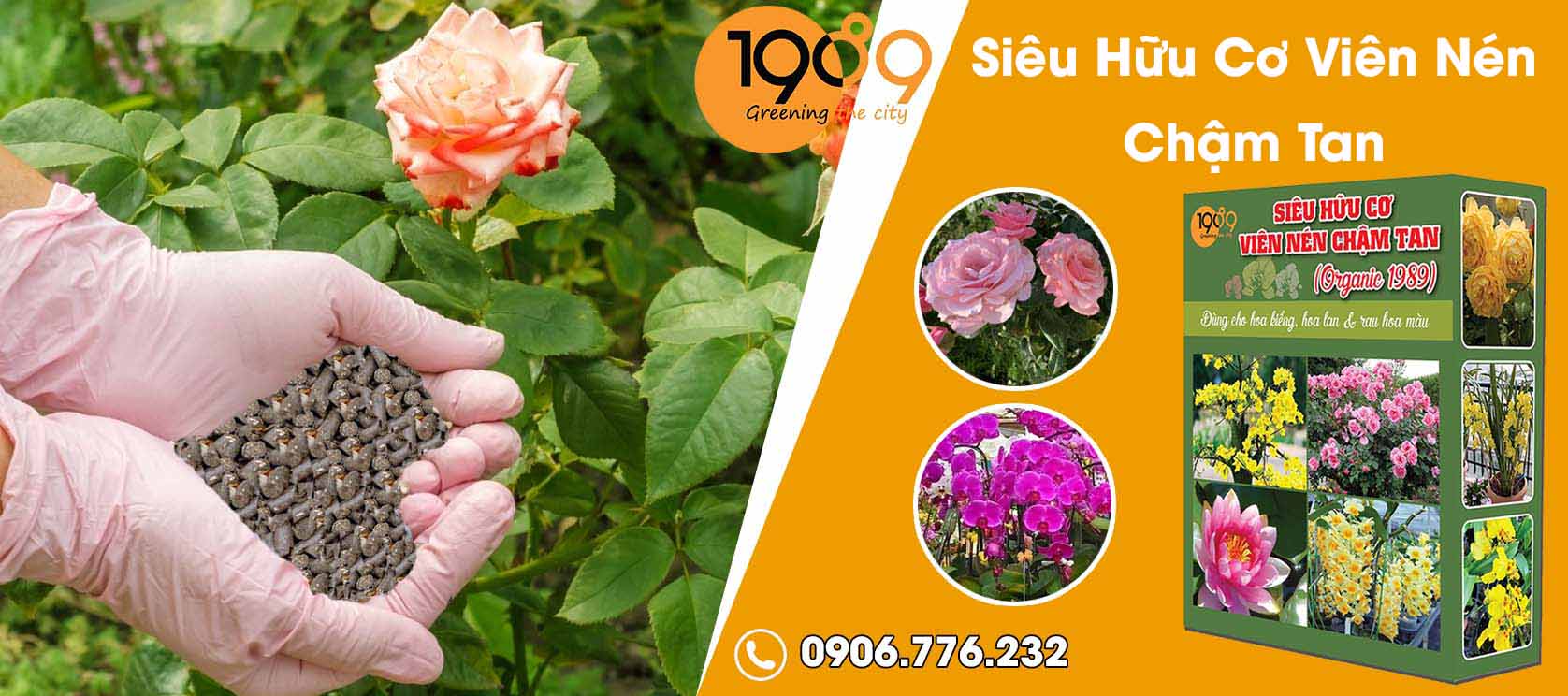 Siêu Hữu Cơ Viên Nén Chậm Tan