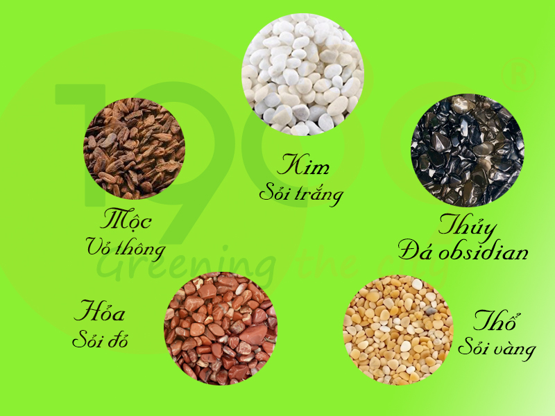 Chậu Đá Mài Phong Thủy Theo Mệnh