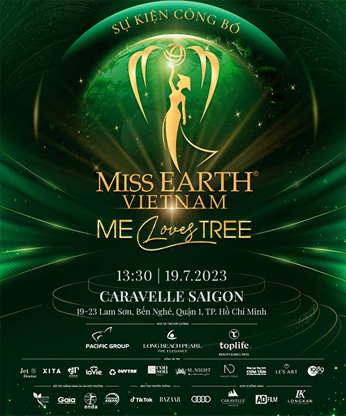 1989JSC - Trang Trí Cảnh Quan Tại Sự Kiện Họp Báo Chính Thức Công Bố Miss Earth Việt Nam 2023