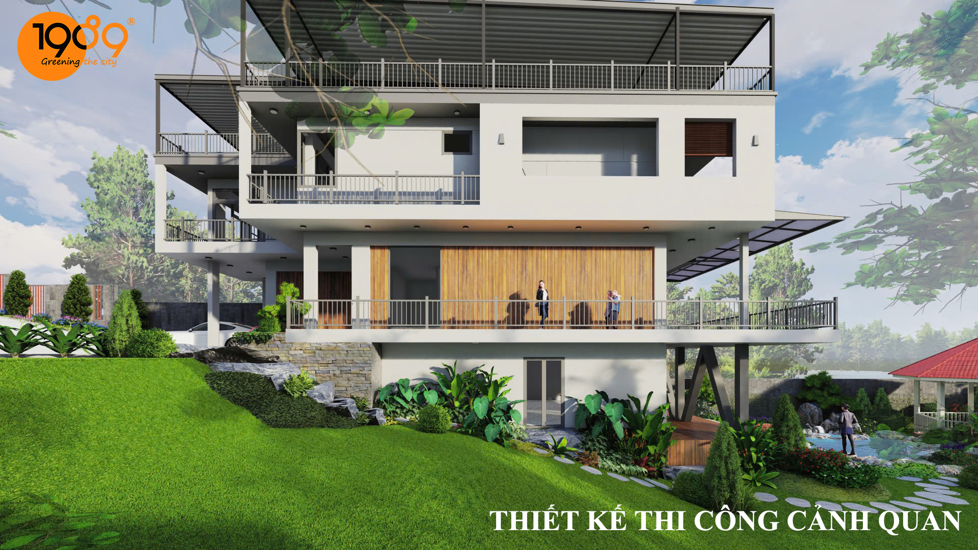 Thi Công Cảnh Quan Chuyên Nghiệp – Trọn Gói Từ Thiết Kế Đến Bàn Giao