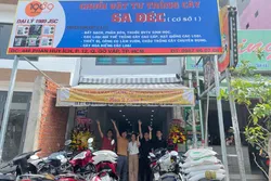 Khai trương “Chuỗi Vật Tư Trồng Cây Sa Đéc” phân phối các sản phẩm của 1989