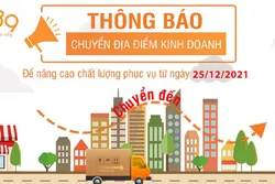 THÔNG BÁO CÔNG TY 1989 CHUYỂN ĐỊA ĐIỂM TRỤ SỞ CÔNG TY