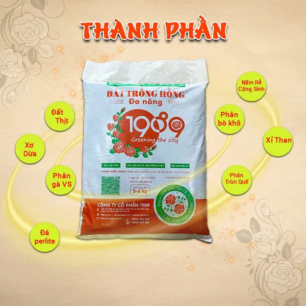 Đất Trồng Hoa Hồng