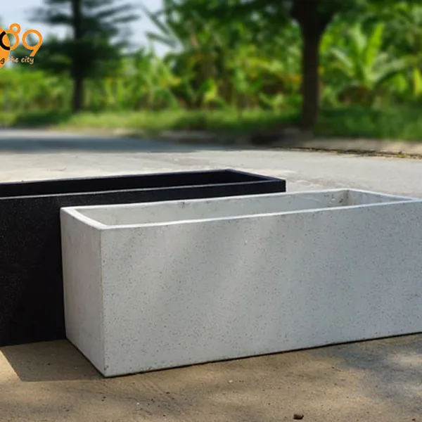 Chậu Đá Mài Chữ Nhật 40x80x80cm