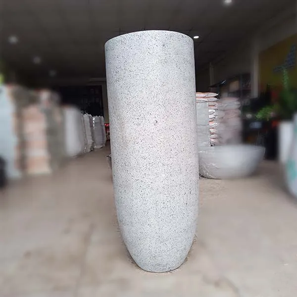 Chậu Đá Mài Đầu Đạn 40x100cm
