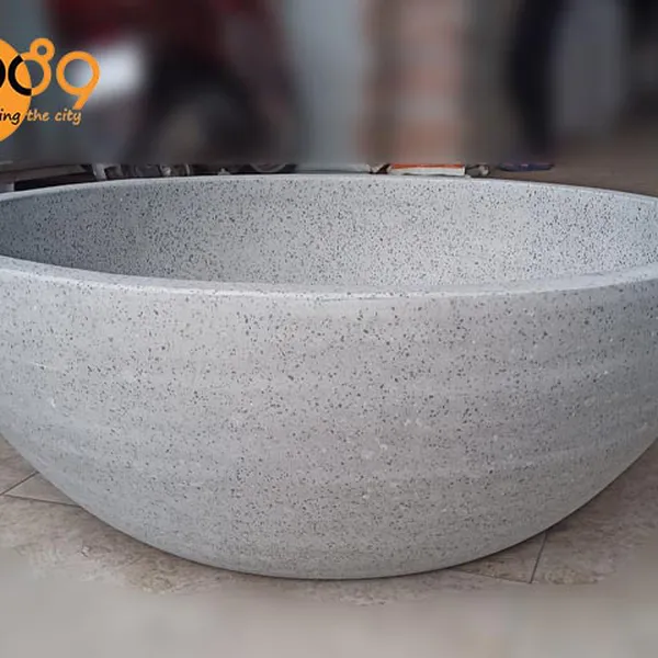 Chậu Đá Mài Tròn Lotus