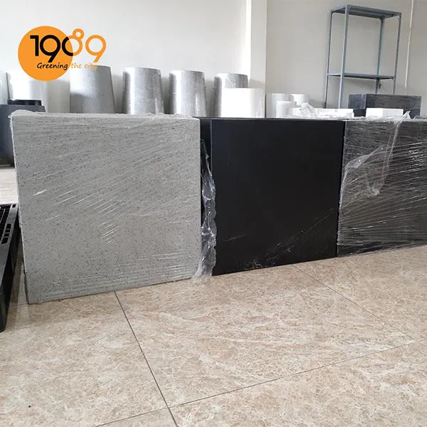 Chậu Xi Măng Đá Mài Chữ Nhật Lớn 40x100x100cm