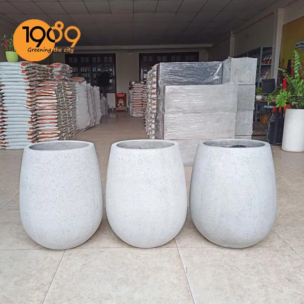 Chậu Đá Mài Oval 36x54cm