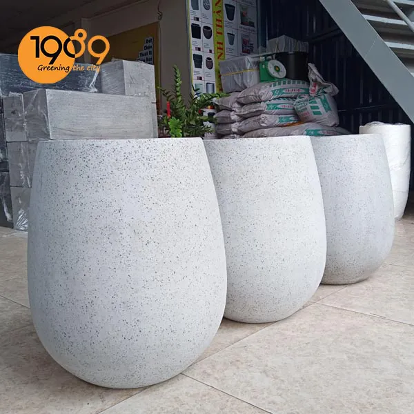 Chậu Đá Mài Oval 36x54cm