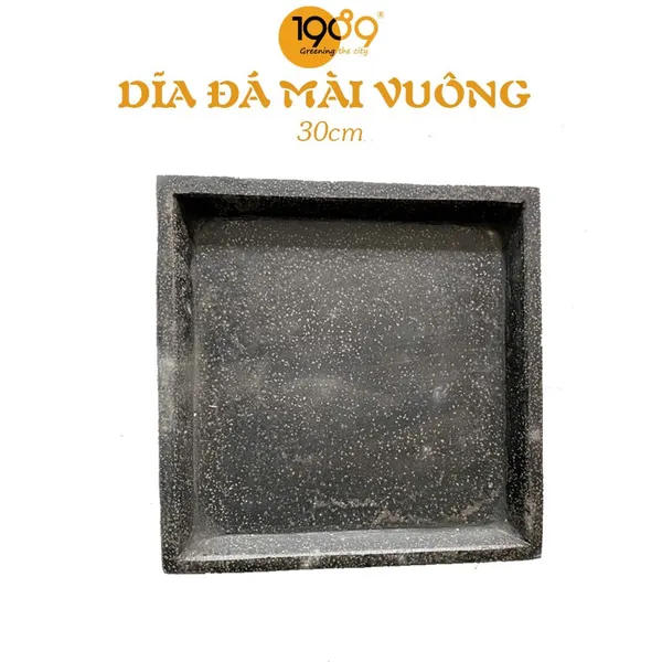 Dĩa Đá Mài Vuông 30cm